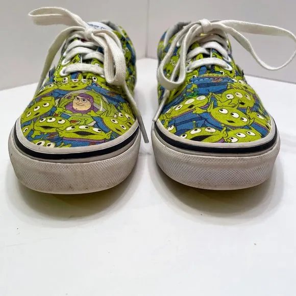 Kids Vans Disney Pixar Toy Story Shoes Buzz Aliens Size: 3