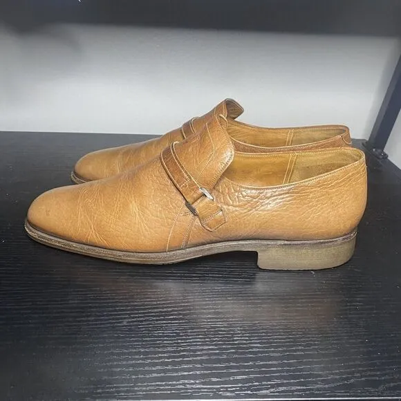 Kilgour French &amp; Stanbury Bench Made In England Size 11 Brown Leather Shoes