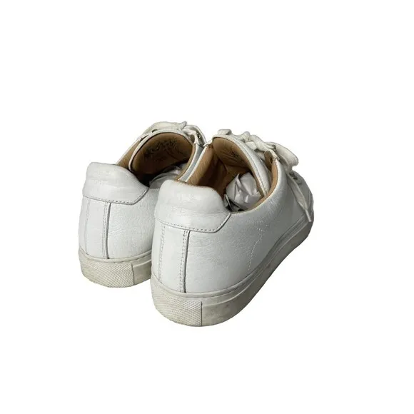 KOIO Collective Gavia Bianco Women's Sneakers White Leather Shoes Size 39 US 9
