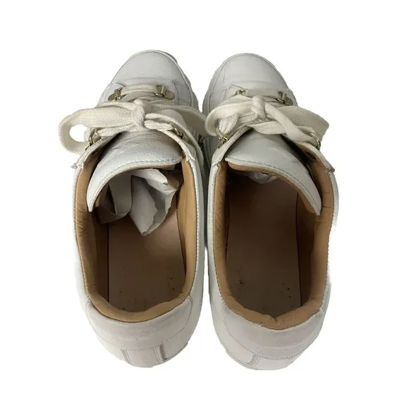 KOIO Collective Gavia Bianco Women's Sneakers White Leather Shoes Size 39 US 9