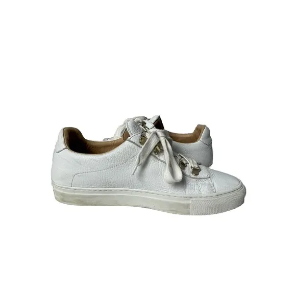 KOIO Collective Gavia Bianco Women's Sneakers White Leather Shoes Size 39 US 9