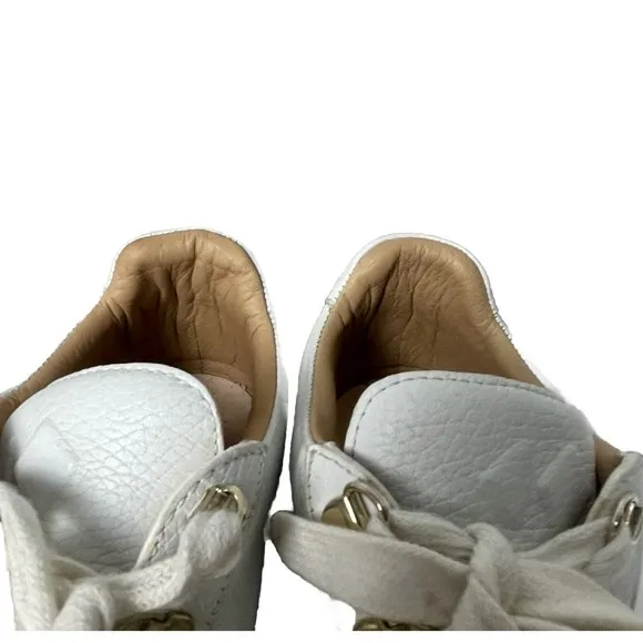 KOIO Collective Gavia Bianco Women's Sneakers White Leather Shoes Size 39 US 9