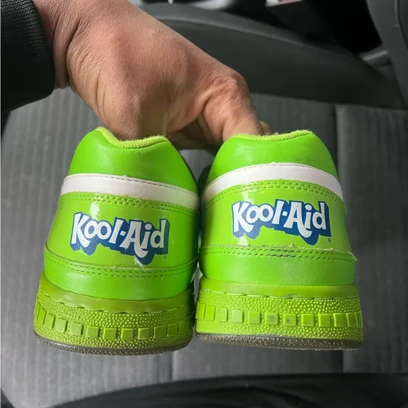 Koolaid x Reebok Pro Legacy Green Lemon Lime Leather Sneakers