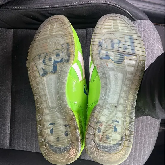 Koolaid x Reebok Pro Legacy Green Lemon Lime Leather Sneakers