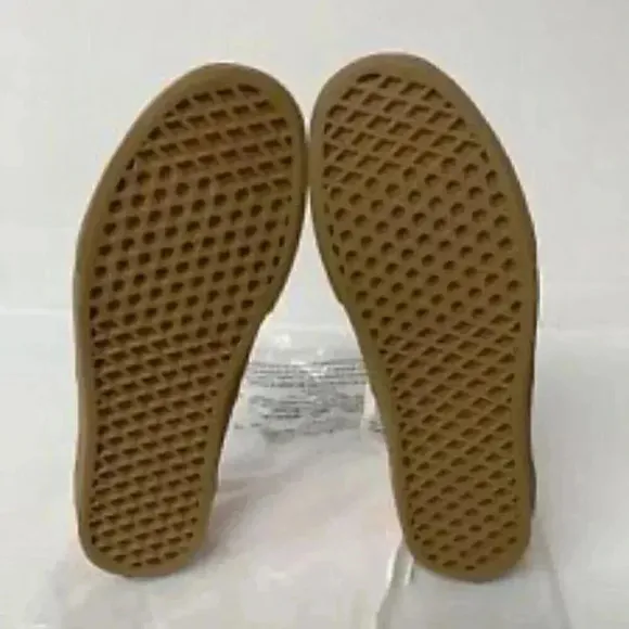 L Vans Authentic Orange Casual Shoes-US Mens 10