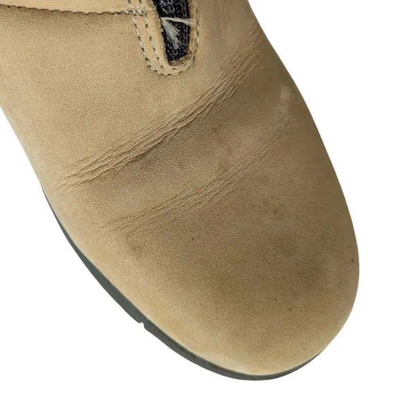 La Canadienne Shearling-Lined Tan Boots Size 8