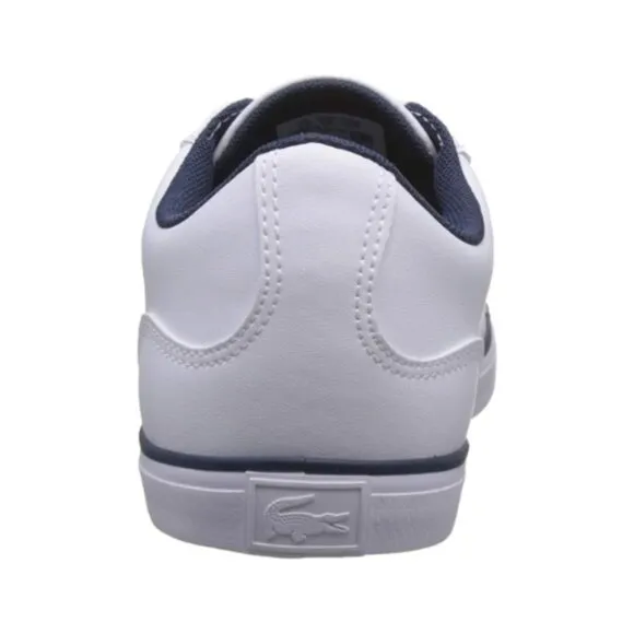 Lacoste Lerond BL 2 White/Navy Synthetic 3 US Child