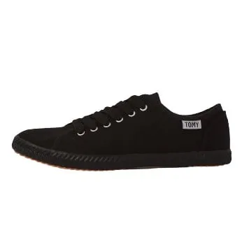 Ladies Canvas Update Sneaker - Black