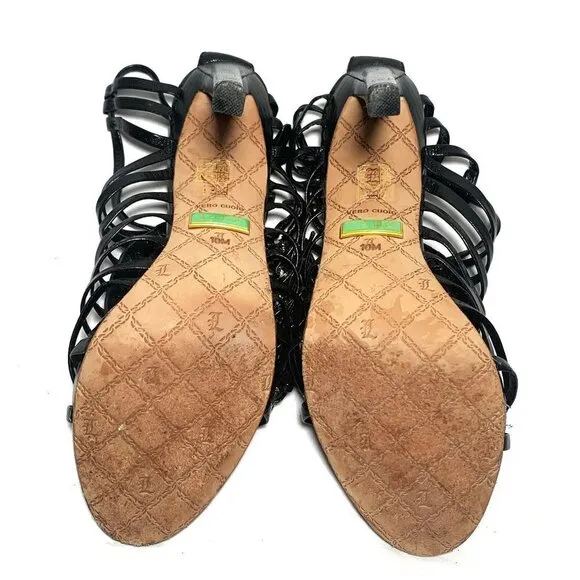 L.A.M.B. Women Leather Shoes Size 10