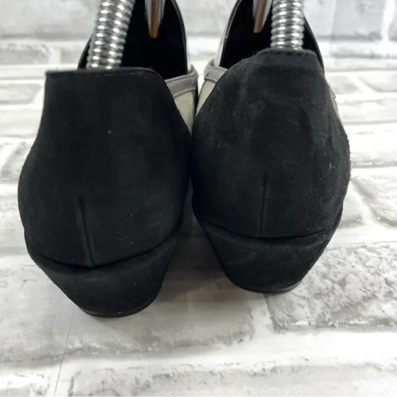 L’Amour Des Pieds Betty Jane Women’s Size 9 Black Multicolor Suede Shoes
