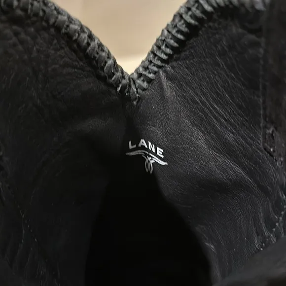 Lane PJ Black Suede Boots