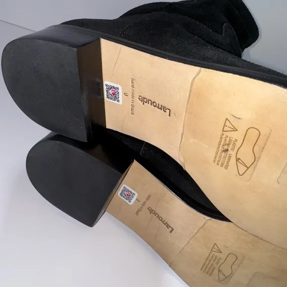 Larroude Barb Suede Boots