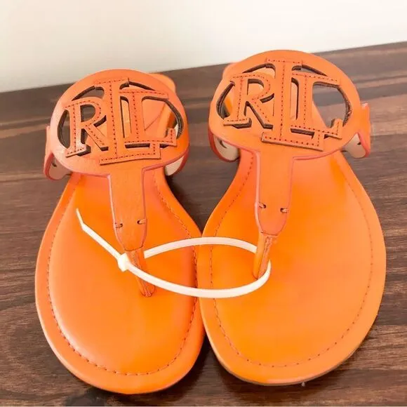 Lauren Ralph Lauren Austin Leather Sandals Size 6.5