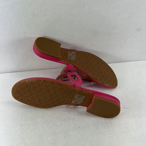 Lauren Ralph Lauren Audrie Leather Sandals- Pink- Size 5.5- NIB