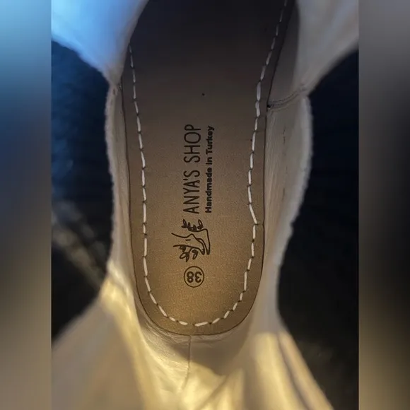 LILA CHELSEA BOOTS - BY ANYA size 38 EU