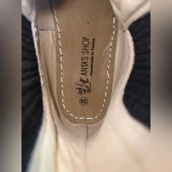 LILA CHELSEA BOOTS - BY ANYA size 38 EU