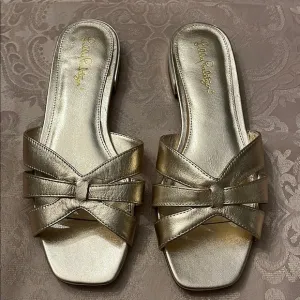 Lilly Pulitzer Gold Women's Sandals