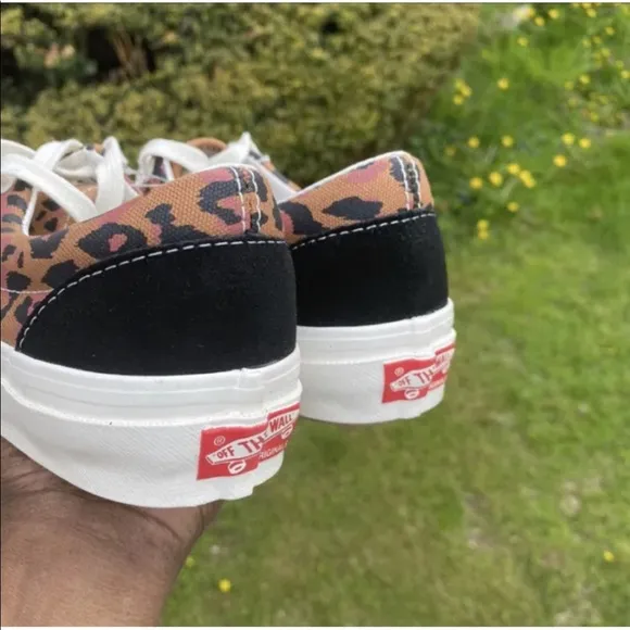 Limited Vans  Suede Old Skool Shoes Leopard | M 5.5 - W 7