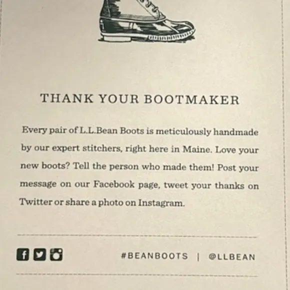 LL BEAN Bean Boots Waterproof Iconic 5 Eye Lace Ankle Rubber Leather Rain E 10
