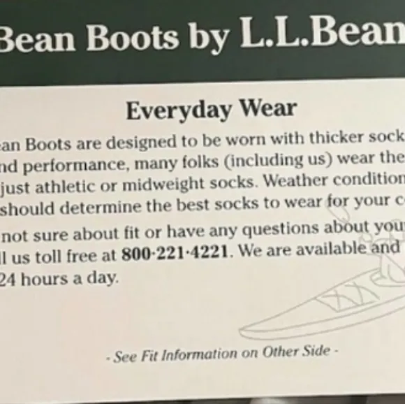 LL BEAN Bean Boots Waterproof Iconic 5 Eye Lace Ankle Rubber Leather Rain E 10
