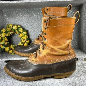 L.L. Bean Duck Boots Rain Boots Waders Bean Boots Size 10