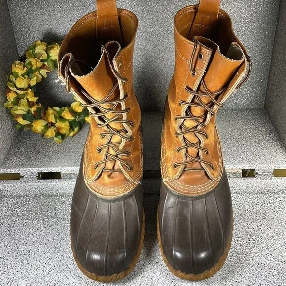 L.L. Bean Duck Boots Rain Boots Waders Bean Boots Size 10