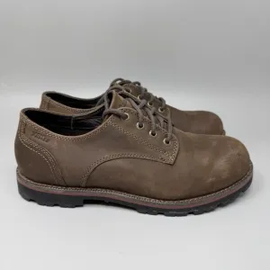 LL Bean East Point Oxford Shoes Leather Lace Up Brown Mens Size 8.5M