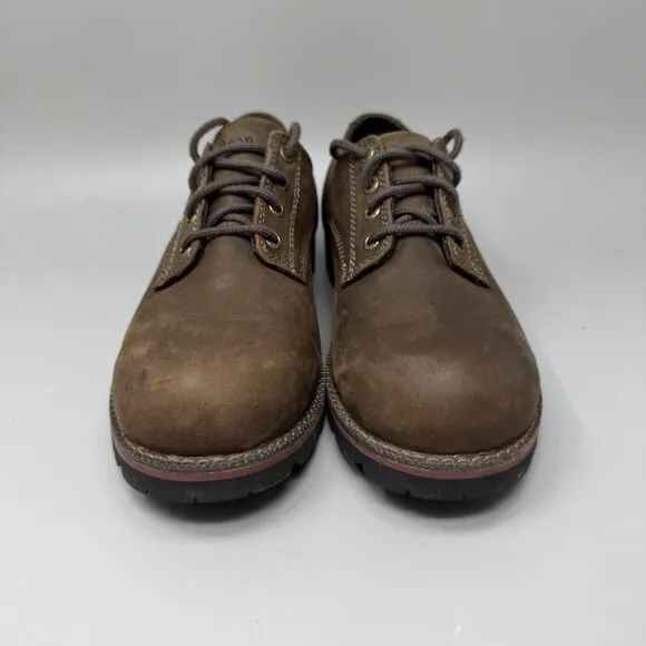 LL Bean East Point Oxford Shoes Leather Lace Up Brown Mens Size 8.5M