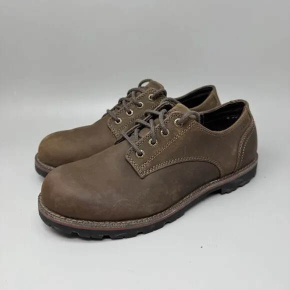 LL Bean East Point Oxford Shoes Leather Lace Up Brown Mens Size 8.5M