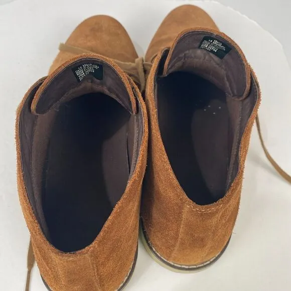 LL Bean Stonington Brown Suede Chukka Boots, Men's Size 14  Model 511439