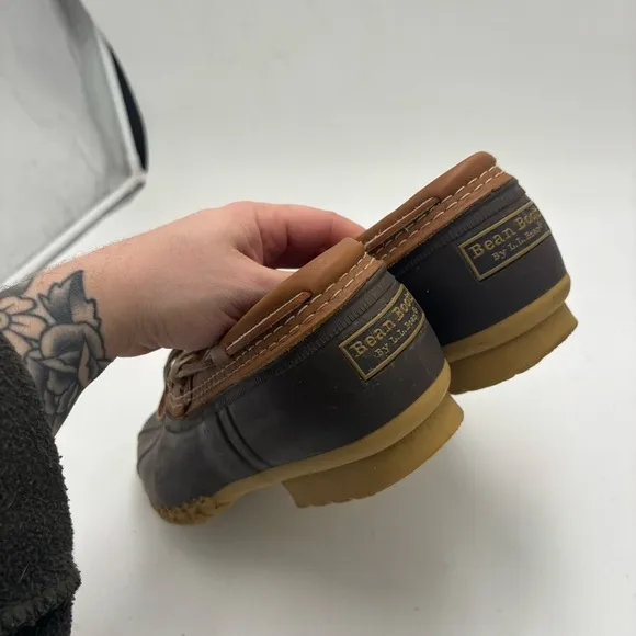 L.L. Bean Women’s 10 Rubber Moc Waterproof Duck Rain Boots