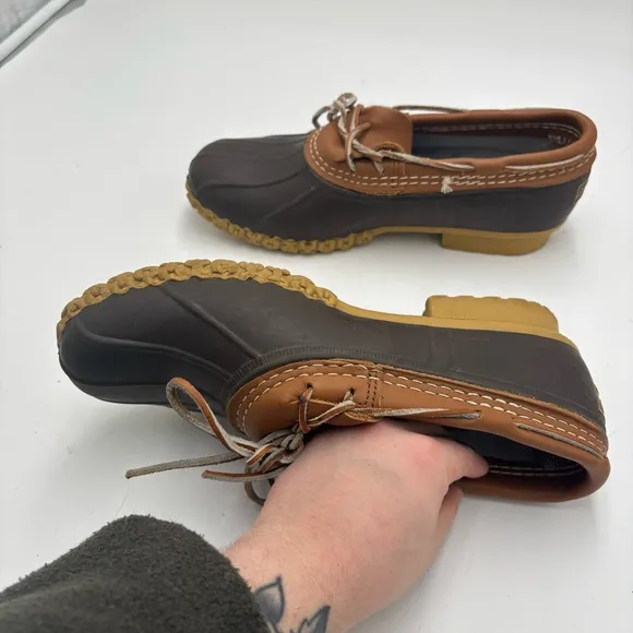 L.L. Bean Women’s 10 Rubber Moc Waterproof Duck Rain Boots