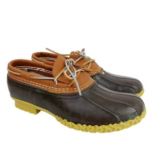L.L. Bean Women's SZ 11N Bean Shoe Boots Rubber Mocs Tan/Brown Gum
