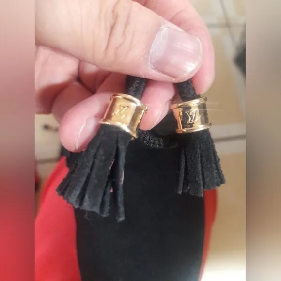 LOUIS VUITTON Boots Heel Monogram Suede Black EU36.5 RARE!