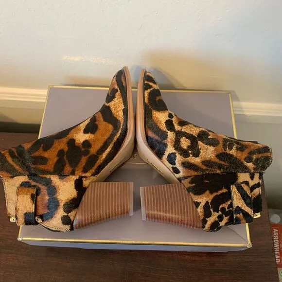 Louise et cie thisbee genuine calf hair upper leather lining bootie size 7