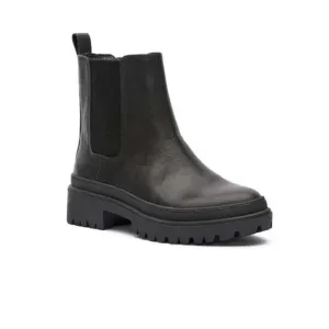 Lucky Brand Ellerey Chunky Chelsea Boot Black 6.5 streetwear casual punk hip