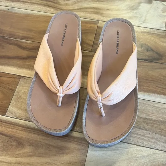 Lucky Brand Lellina platform sandals
