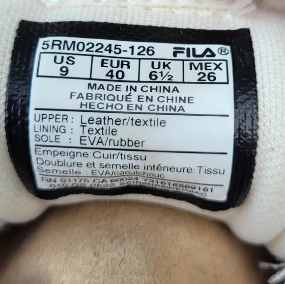 M( )FILA Renno Corduroy