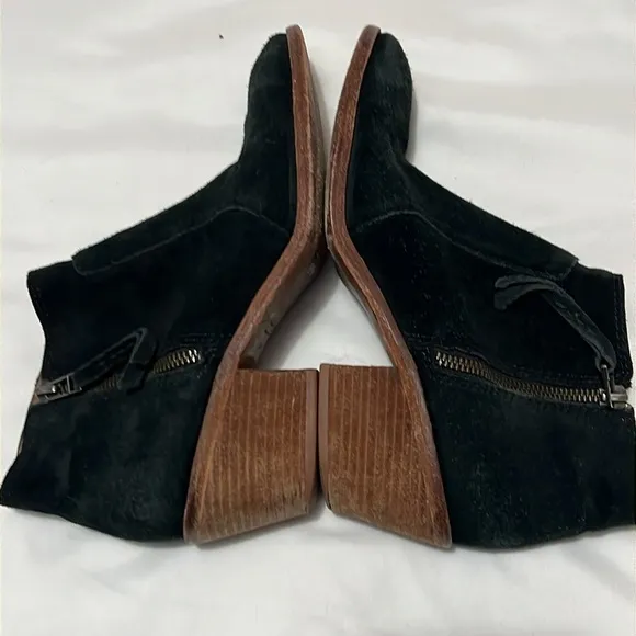 Madewell Black Suede Ankle Boots