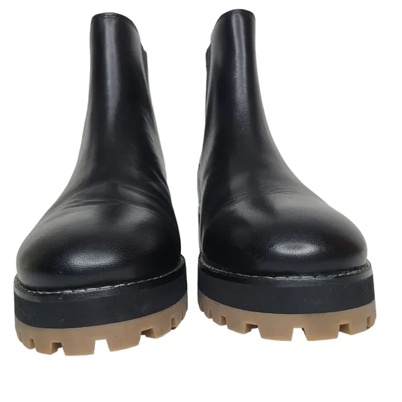 Madewell Ivy Chelsea Leather Boots MA426 Size 6