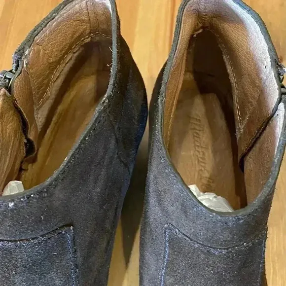 Madewell Leather Ankle Boots Brenner Classic