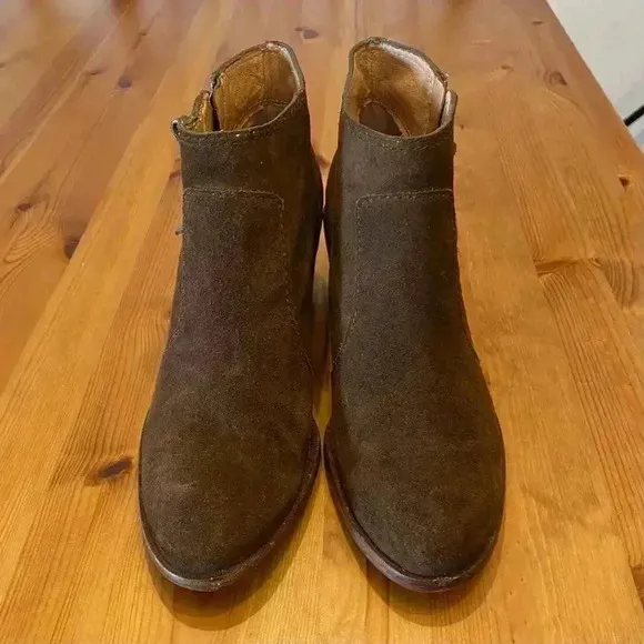 Madewell Leather Ankle Boots Brenner Classic