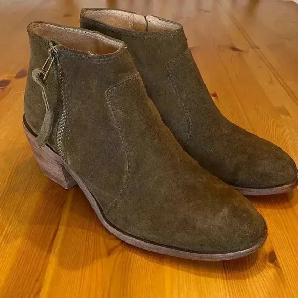 Madewell Leather Ankle Boots Brenner Classic
