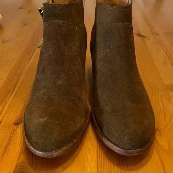 Madewell Leather Ankle Boots Brenner Classic