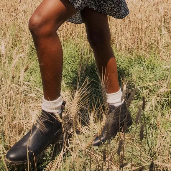 Madewell The Ainsley Chelsea Boot in Black Size 6