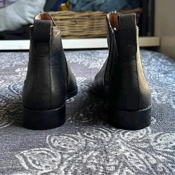 Madewell The Ainsley Chelsea Boot in Black Size 6