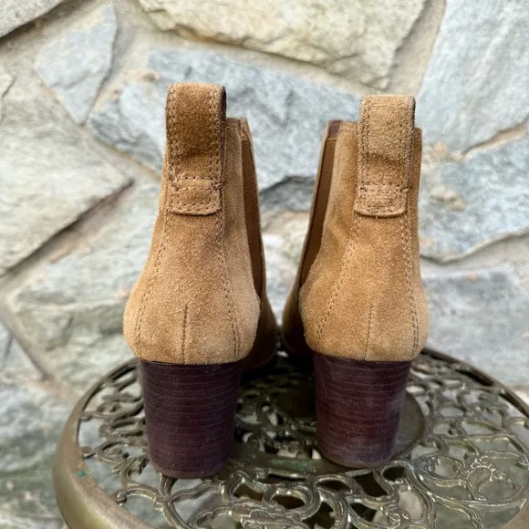 Madewell The Laura Chelsea Heeled Ankle Boots 6.5
