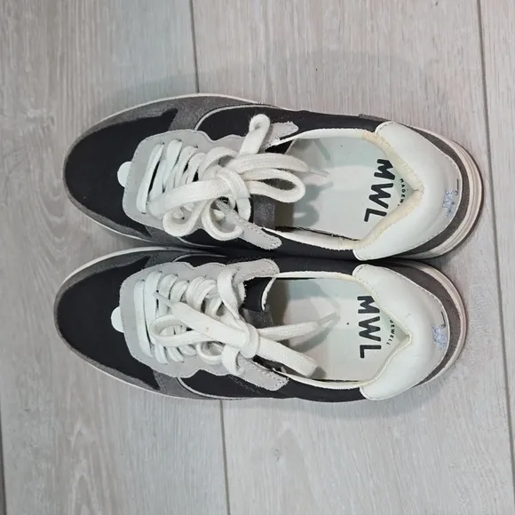 Madewell Women Court colorblock Sneakers shoes sz 7.5M