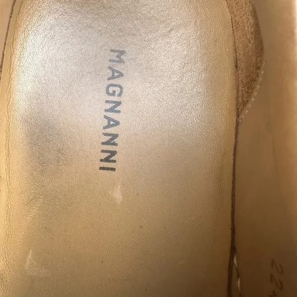 MAGNANNI AMADEO LEATHER SNEAKERS