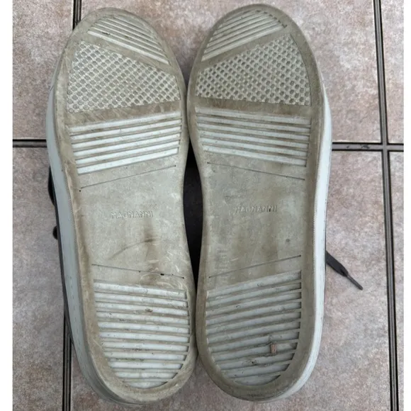 MAGNANNI AMADEO LEATHER SNEAKERS